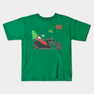 Christmas Santa Drive Kids T-Shirt